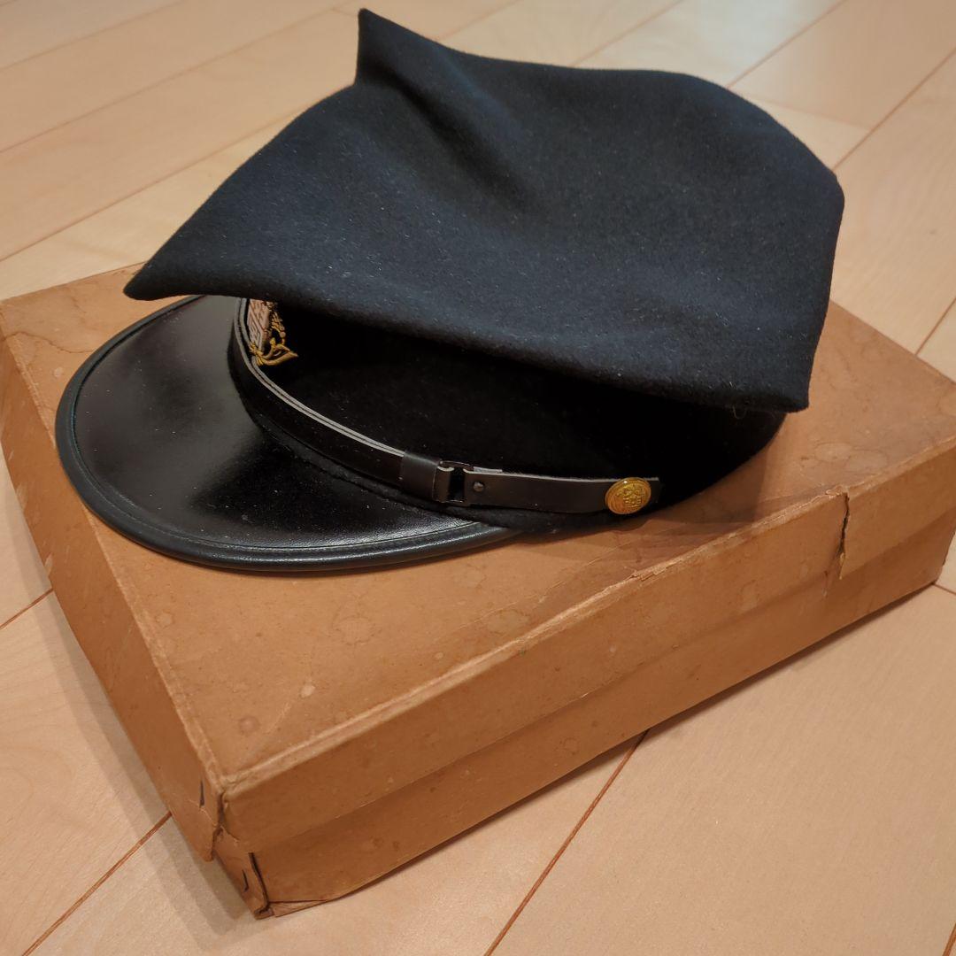 【美品】早稲田大学　帽子:学帽(角帽) 58センチ