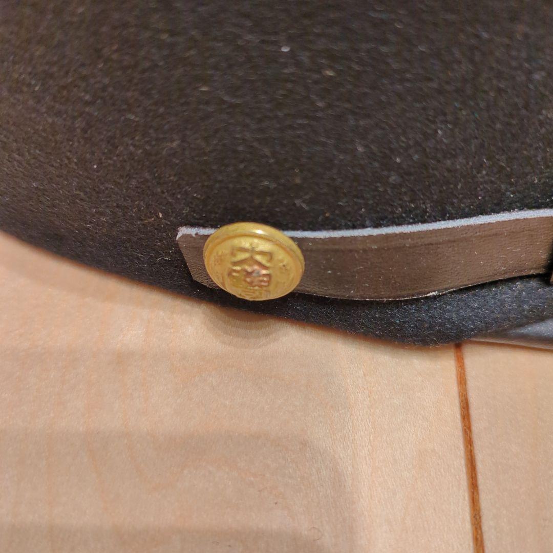 【美品】早稲田大学　帽子:学帽(角帽) 58センチ