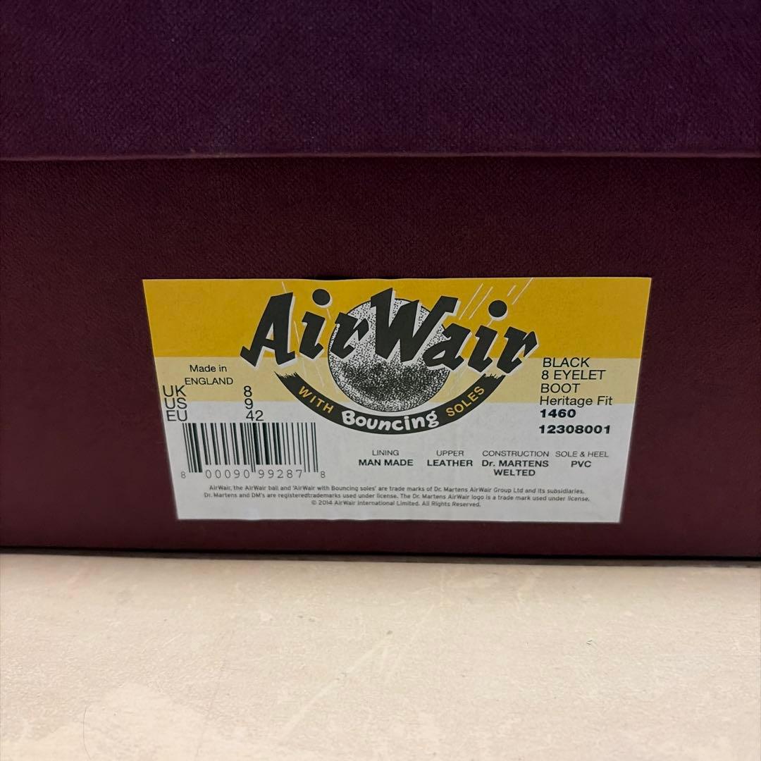 【箱付属品完備】Dr.Martens 1460 8ホール uk8 イングランド製