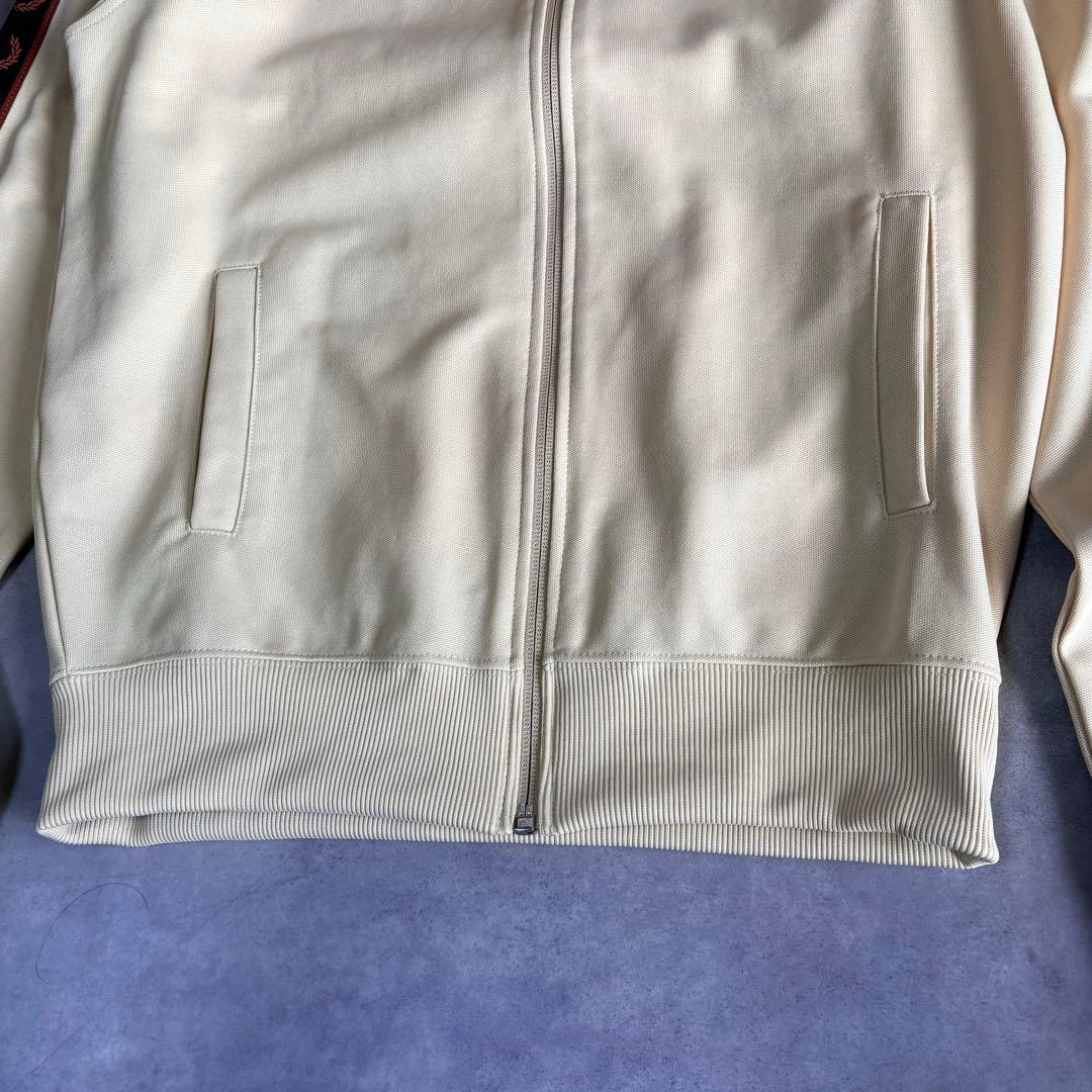 FRED PERRY トラックジャケット クリーム ポルトガル製 S ジャージ