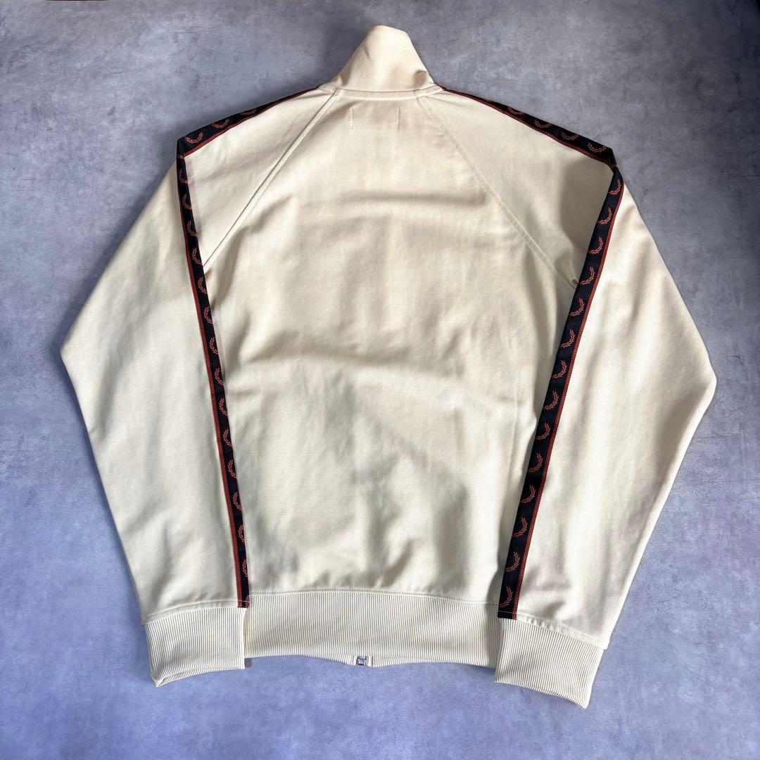 FRED PERRY トラックジャケット クリーム ポルトガル製 S ジャージ