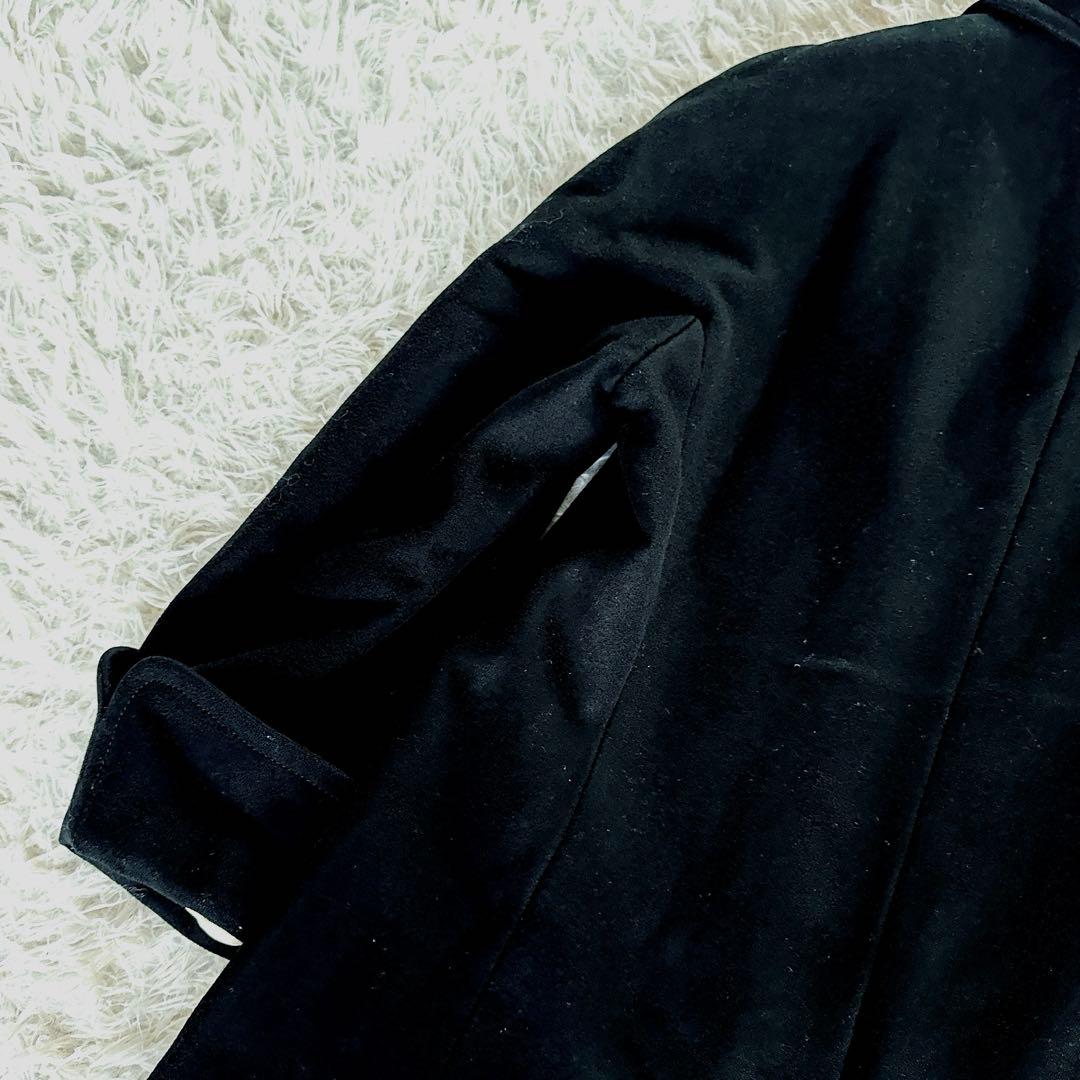 【Vivienne Westwood】ピーコート 銀オーブボタン 黒 48サイズ