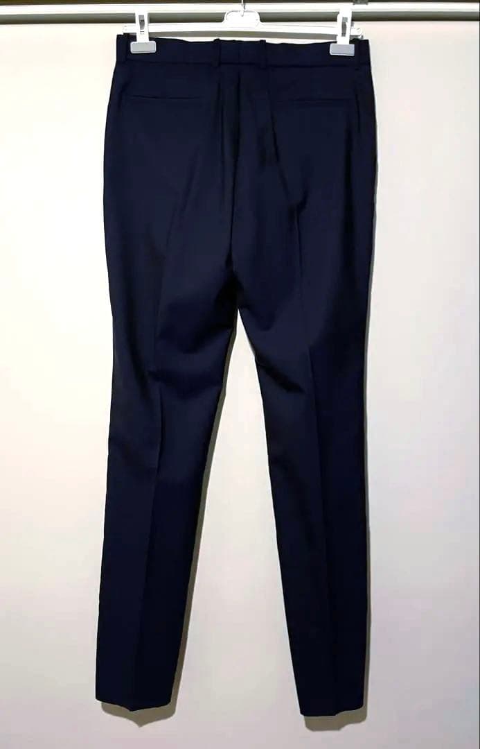 ことら　メゾンマルジェラ ノーカラージャケット セットアップ ネイビー