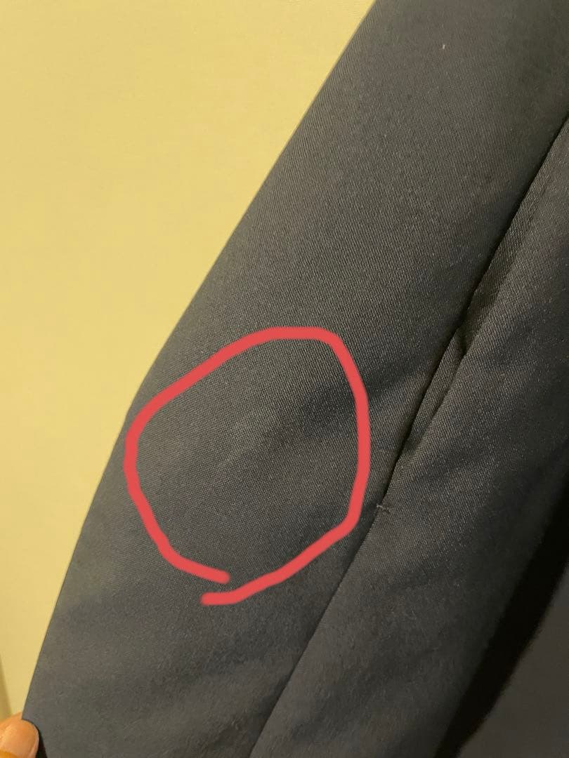 ことら　メゾンマルジェラ ノーカラージャケット セットアップ ネイビー