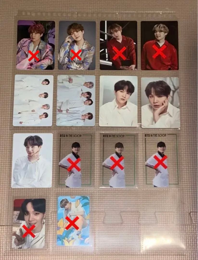 防弾少年団 BTS ユンギ トレカ うちわ プレミアム ミニフォト まとめ売り