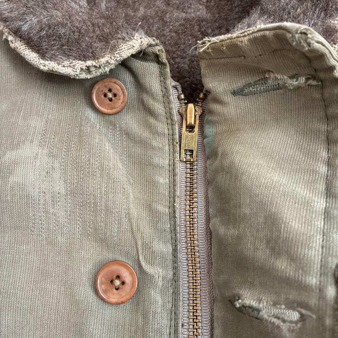 N1 40s デッキジャケット ヴィンテージ 米軍実物 ステンシル USN