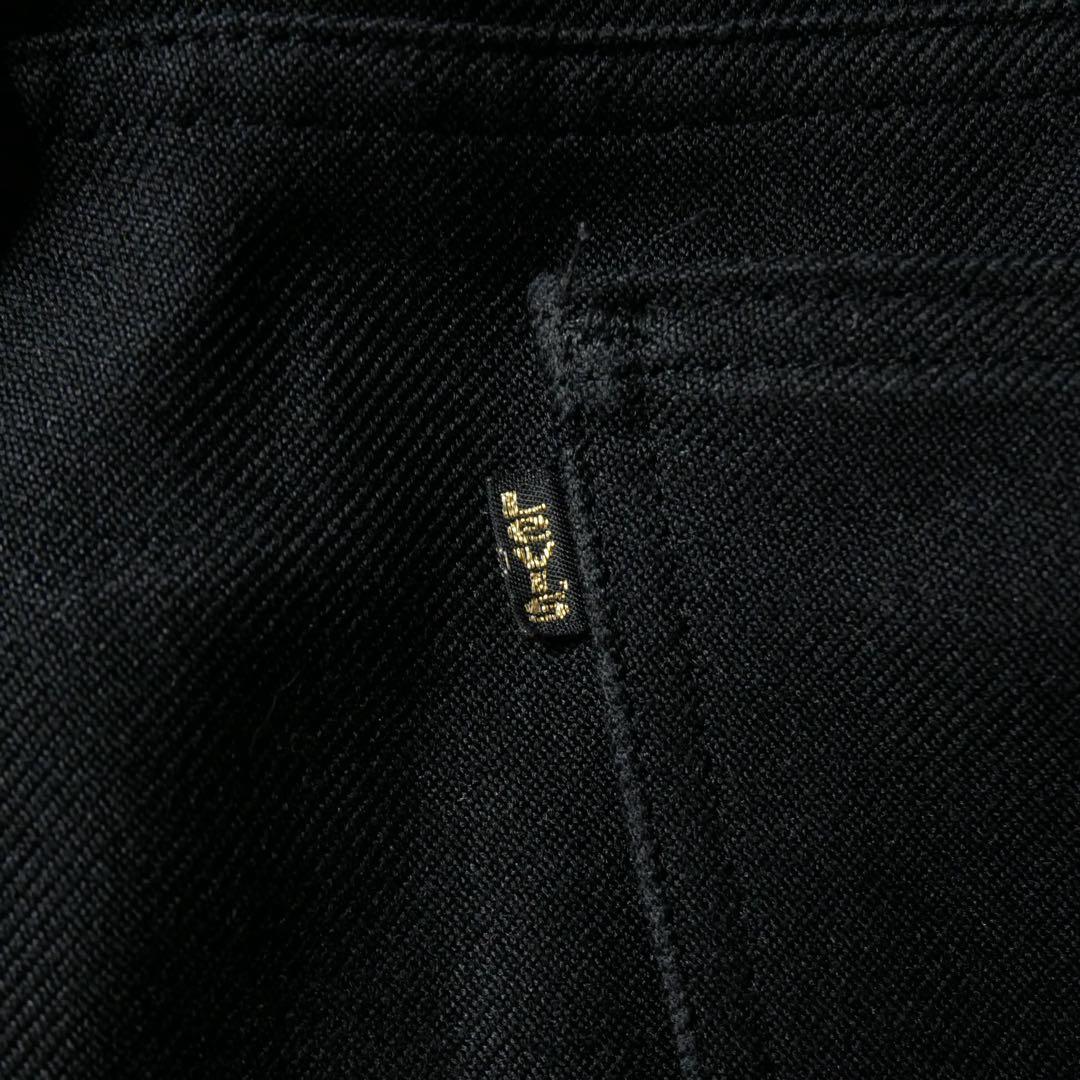 Levi's 80s USA製 STA-PREST ブラック 517 38