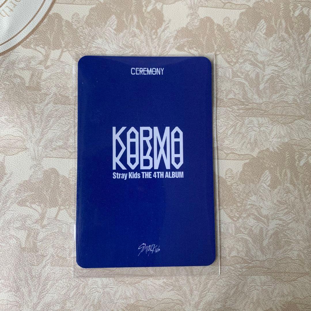 Straykids サノク スキズ KARMA リノ 韓国 事前収録 トレカ