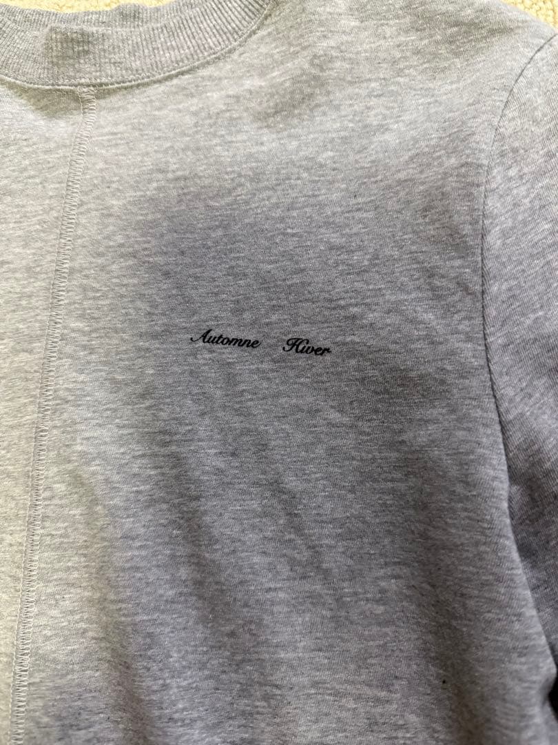 美品ミスターイットグレーkellytbdressロングTシャツ グレー36