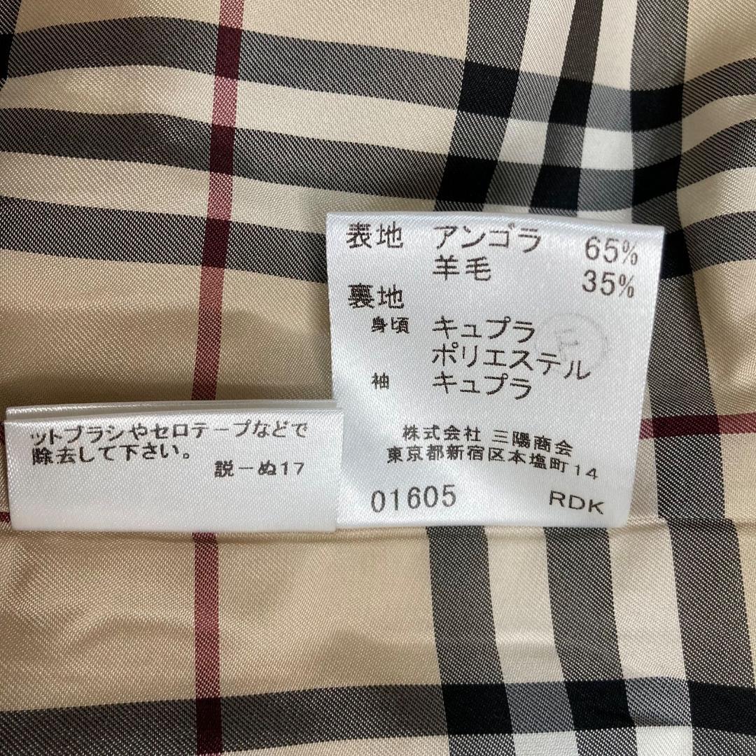 16091✨バーバリーロンドン ベルト付き トレンチコート ノバチェック 40