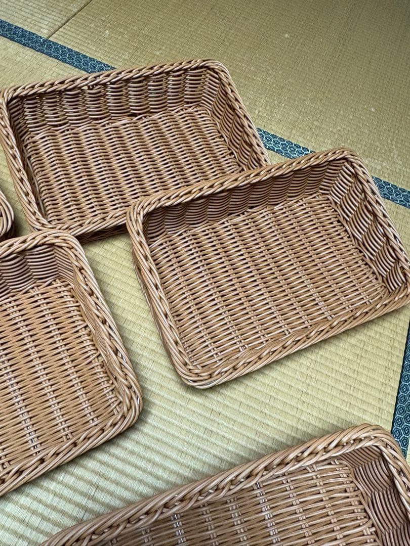 傾斜バスケット　PP製　洗える　45ｘ30　5セット