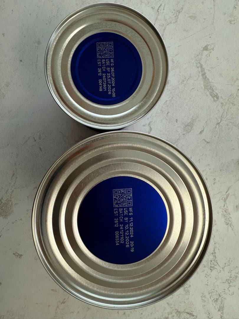 bubs 有機グラスフェッド粉ミルク 0-6ヶ月用 2缶セット