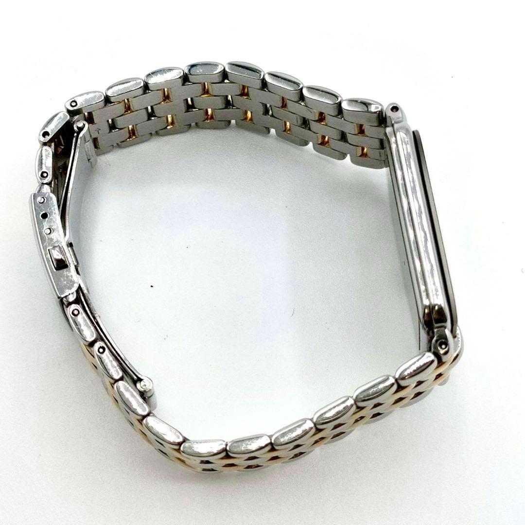 新品電池 稼働品 RADO✨フローレンス デイト ダイヤ4P コンビ スクエア