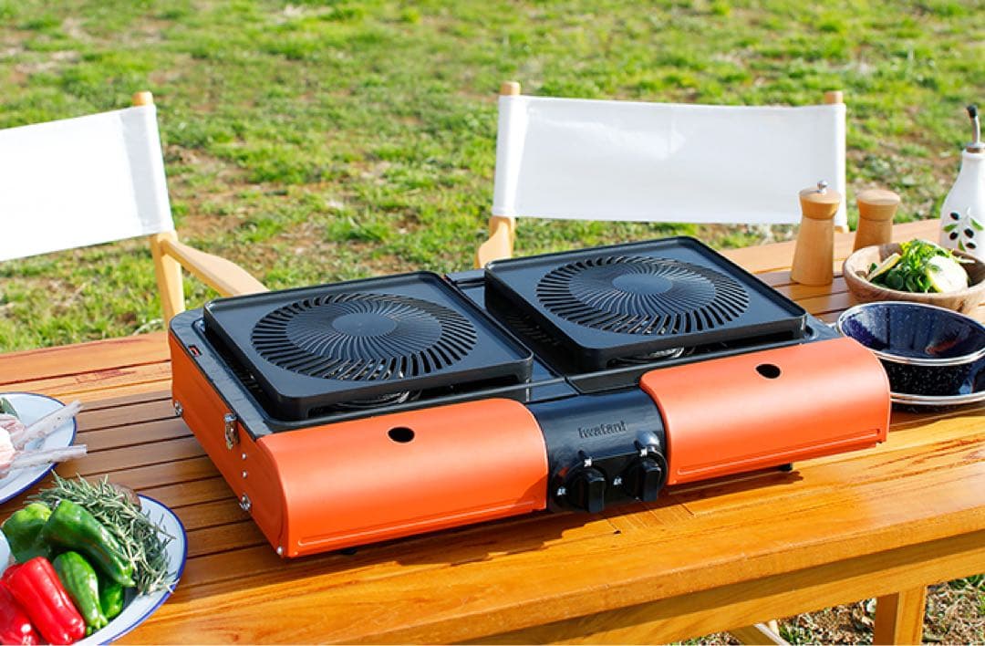 IWATANI カセットガススタンドBBQグリル グリルスター イワタニ
