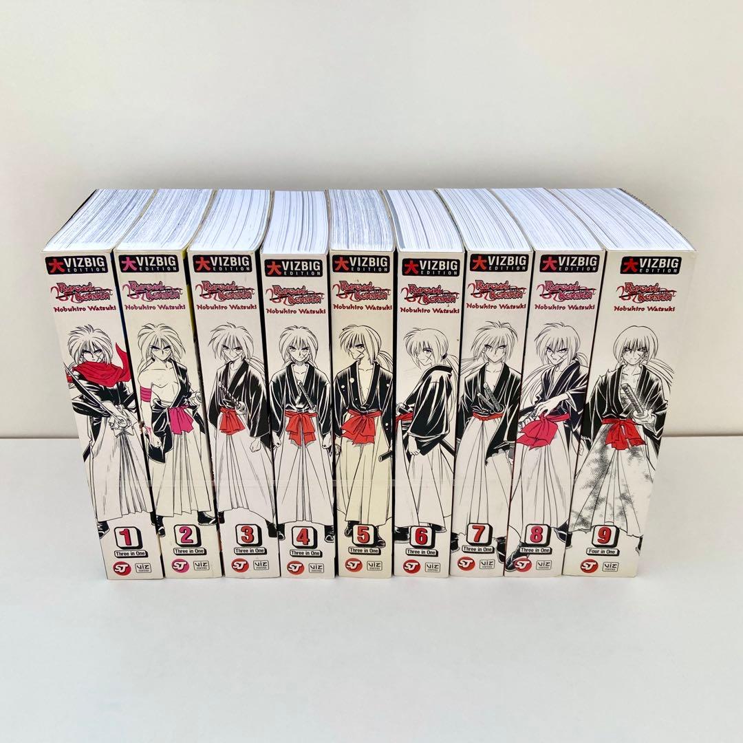 Rurouni Kenshin るろうに剣心 英語版 漫画 マンガ 全巻 セット