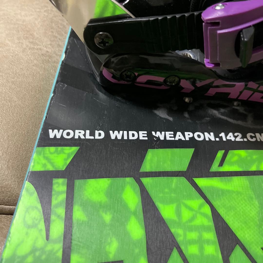 K2 www ワールドワイドウェポン 142cm 板のみ販売