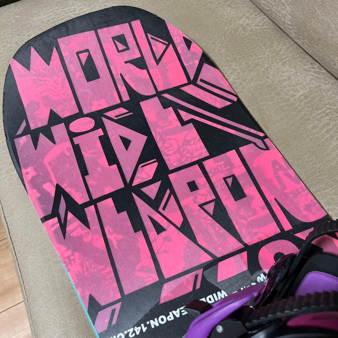 K2 www ワールドワイドウェポン 142cm 板のみ販売