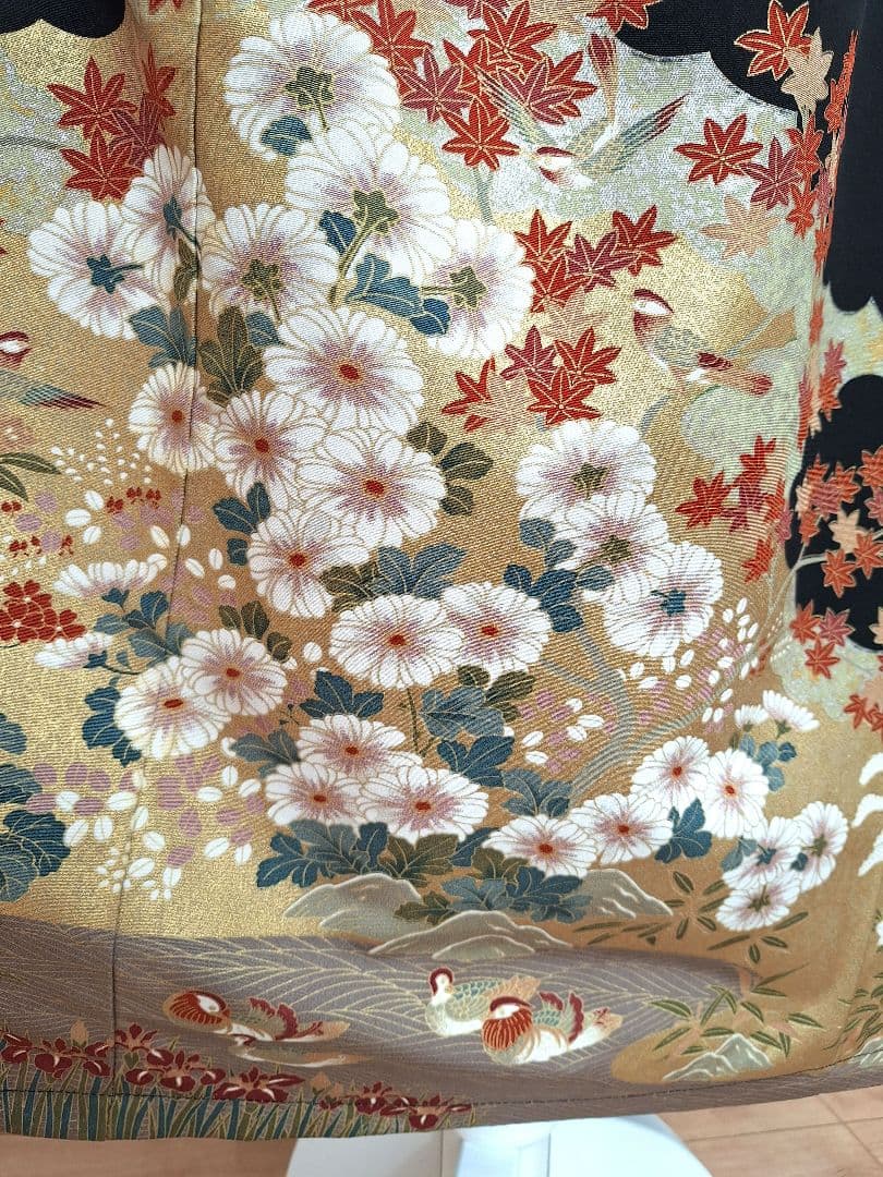 着物リメイクワンピース3663