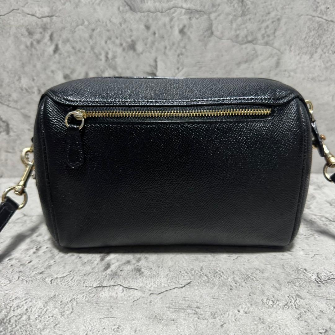 極美品✨️コーチ ミニボストン ショルダーバッグ ベネット 黒 F76629