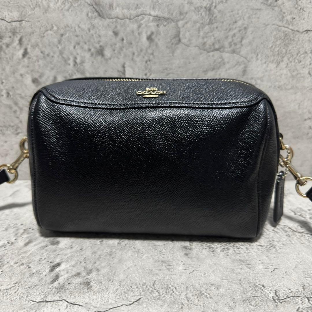 極美品✨️コーチ ミニボストン ショルダーバッグ ベネット 黒 F76629