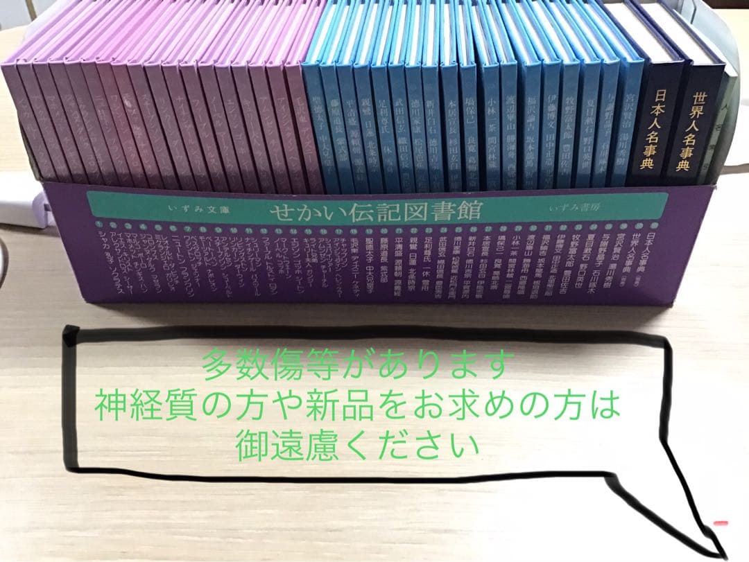 yyy*プロフィールご確認ください！　いずみ文庫　せかい伝記図書館