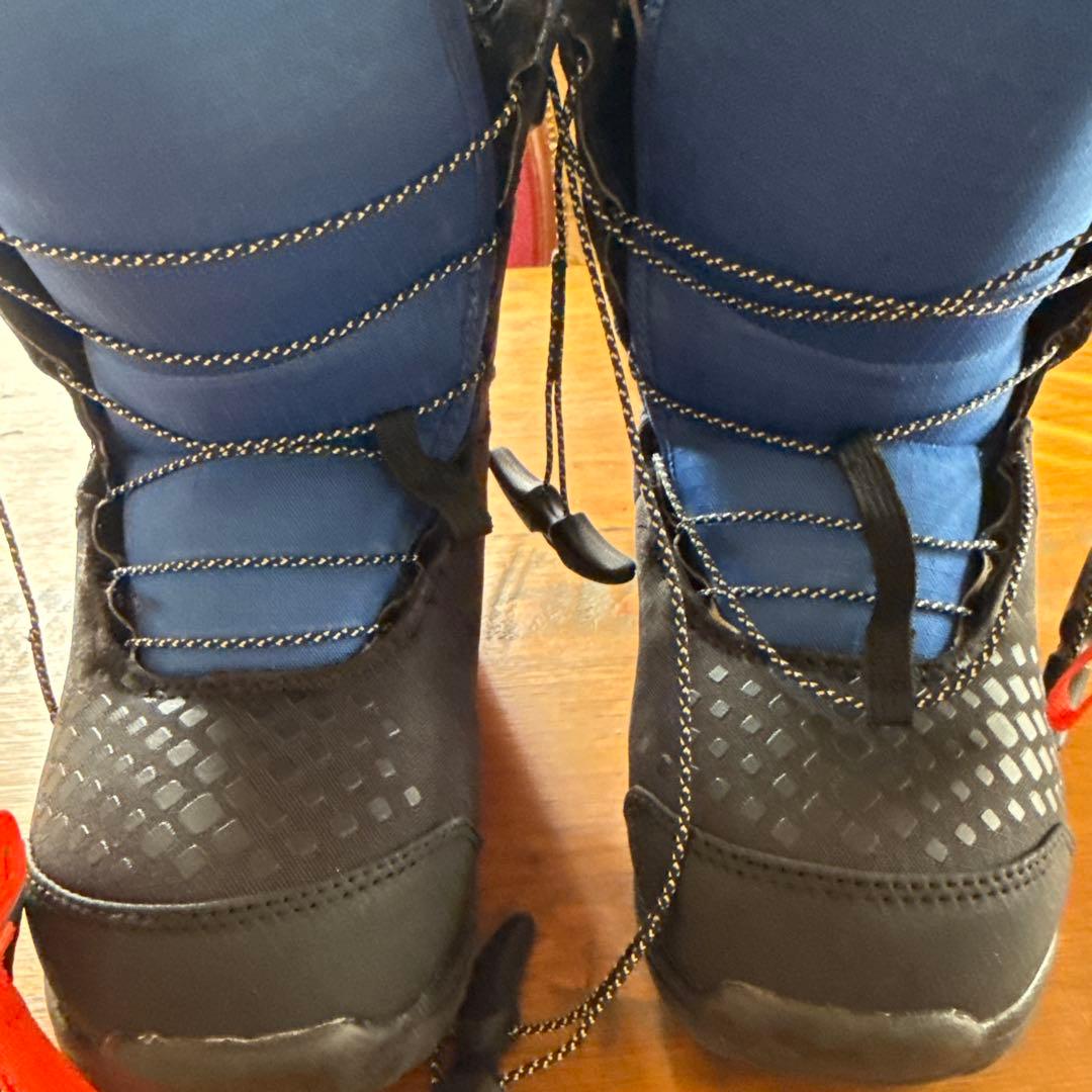 バートン　スノーボードブーツ 黒/青　23cm