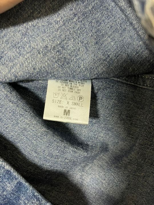 デニムシャツ　TAKUYA∞ UVER