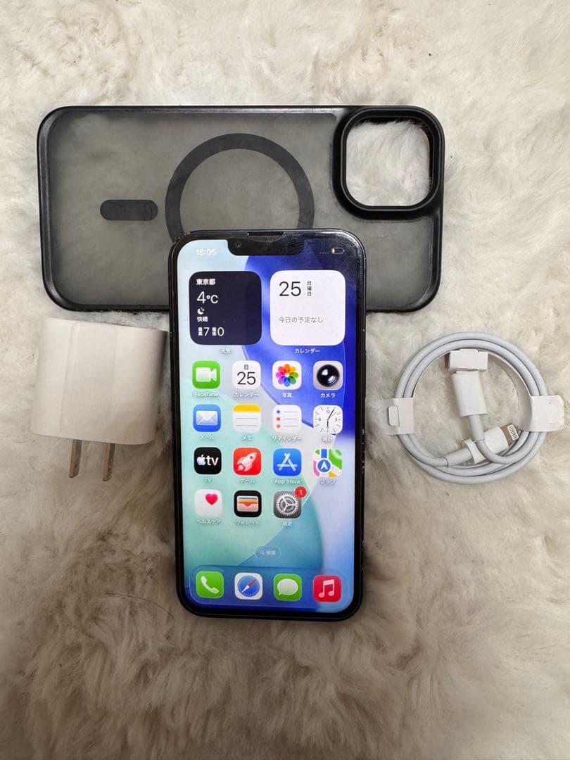 iPhone 13 バッテリー91%