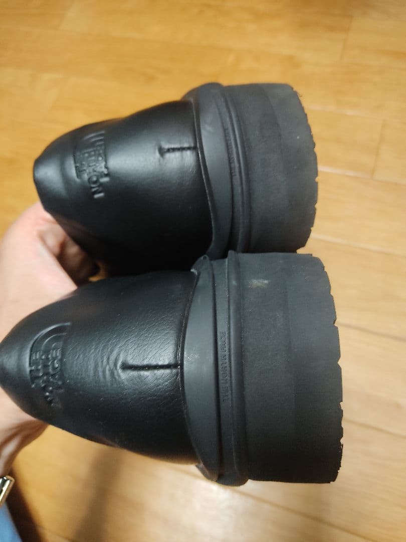 The North Face decade GORE−TEX黒ゴアテックモカシン