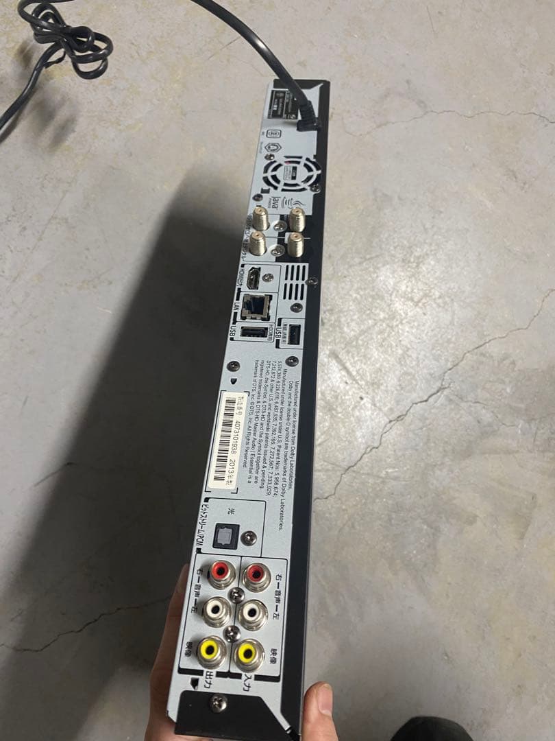 TOSHIBA DBR-T360 ブラック ブルーレイレコーダー