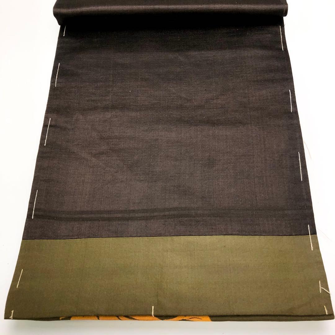 アンティーク帯 昼夜帯 蝶々 花唐草模様 AO-3124