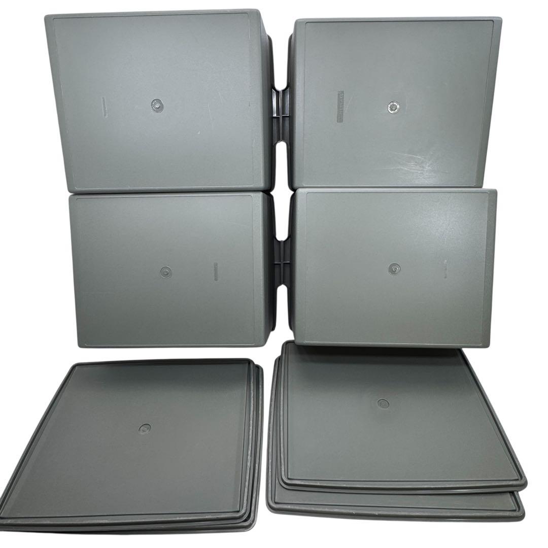 タッパーウェア スーパーケース 4個 セット 収納ケース