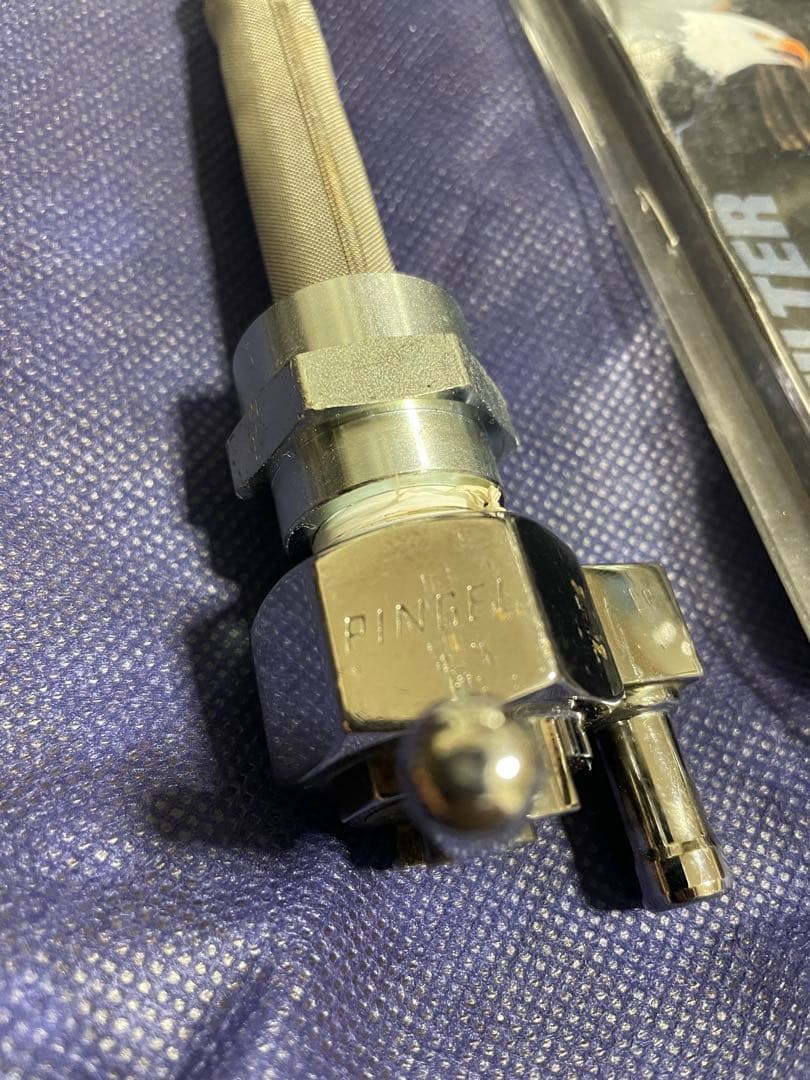 pingel ガスコック ペットコック 付属品有り ハーレー