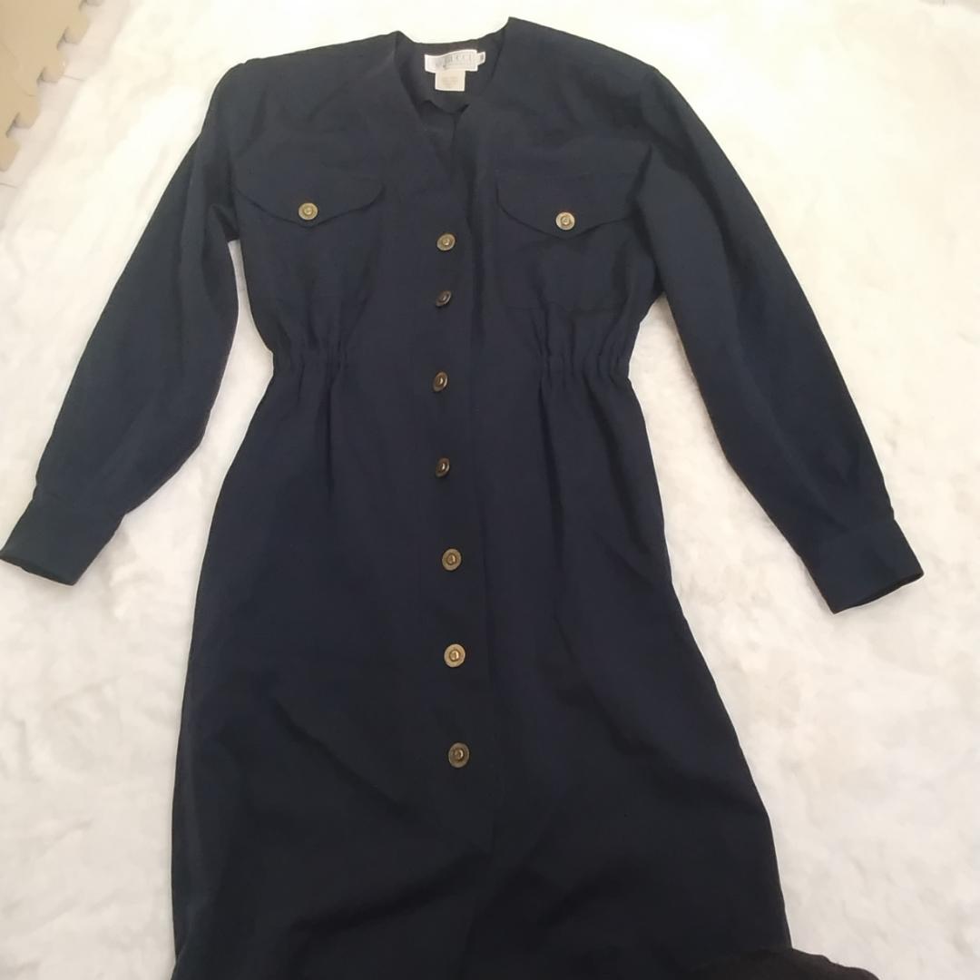 【GUCCI】ワンピース　ヴィンテージ　金ボタン　38 M
