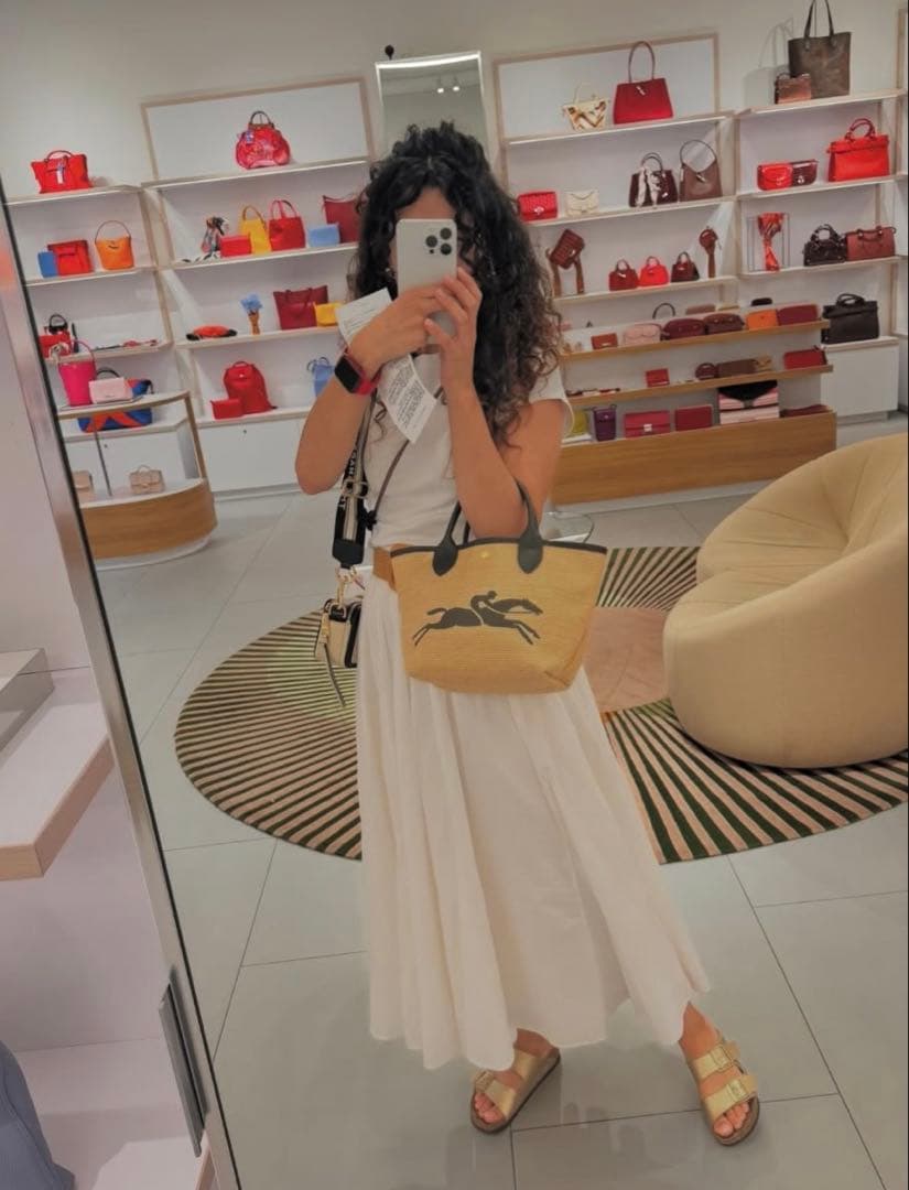 Longchamp ロンシャン ルプリアージュバスケットバッグ