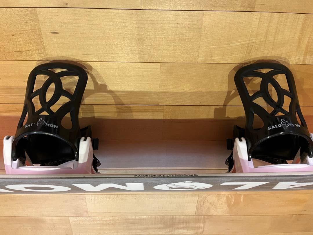 SALOMON BE@RBRICK 3点セット　110スノーボードセット