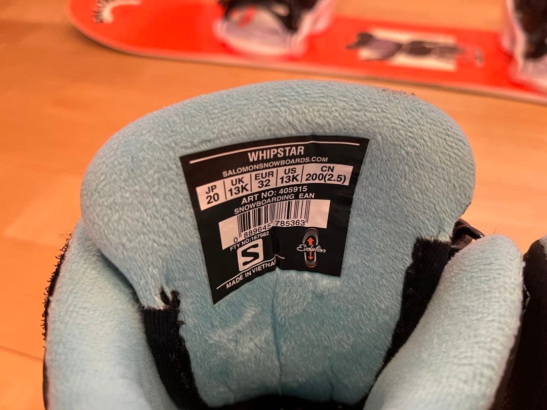 SALOMON BE@RBRICK 3点セット　110スノーボードセット