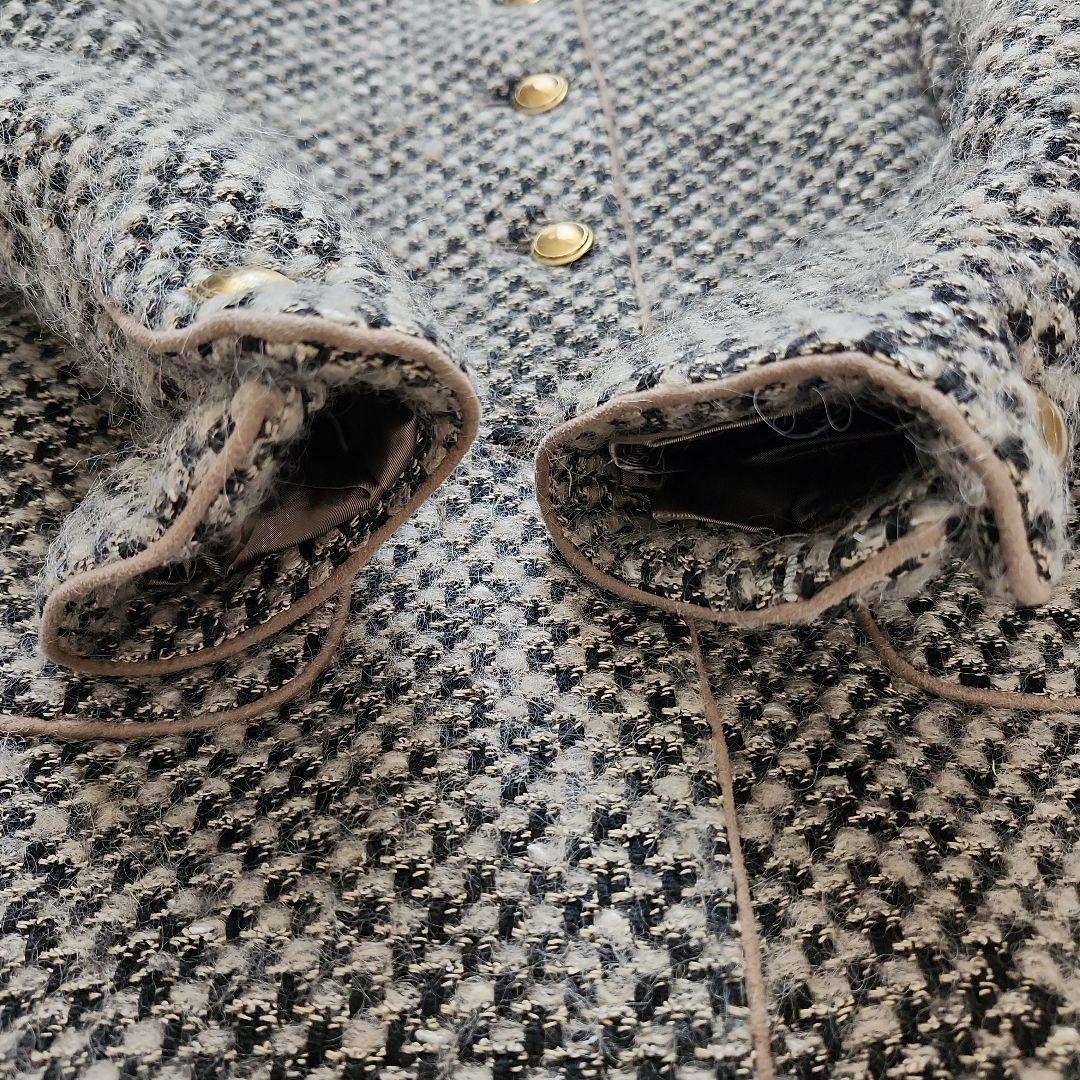 【美品】DEUXIÈME CLASSE チェック柄 テーラードジャケット