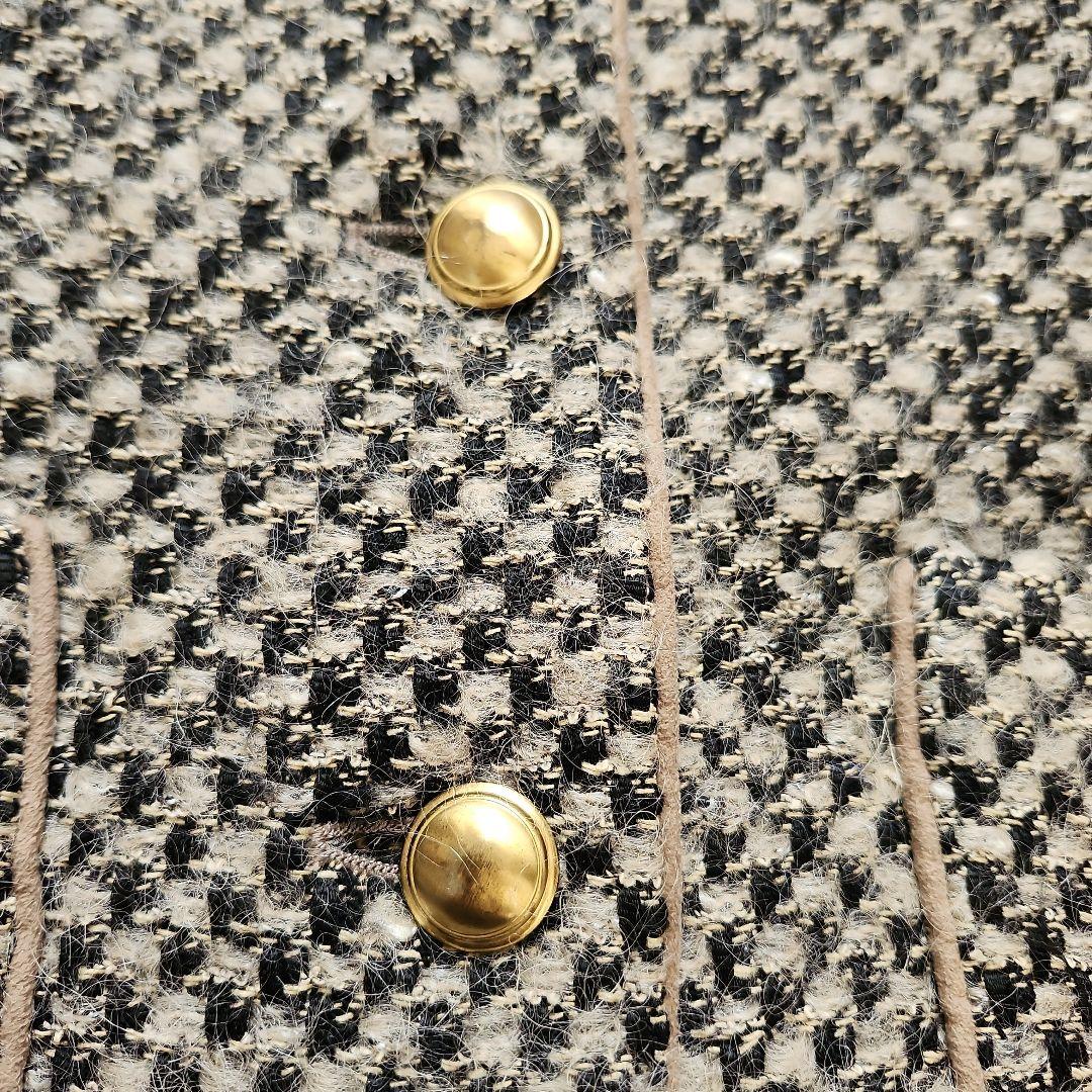 【美品】DEUXIÈME CLASSE チェック柄 テーラードジャケット