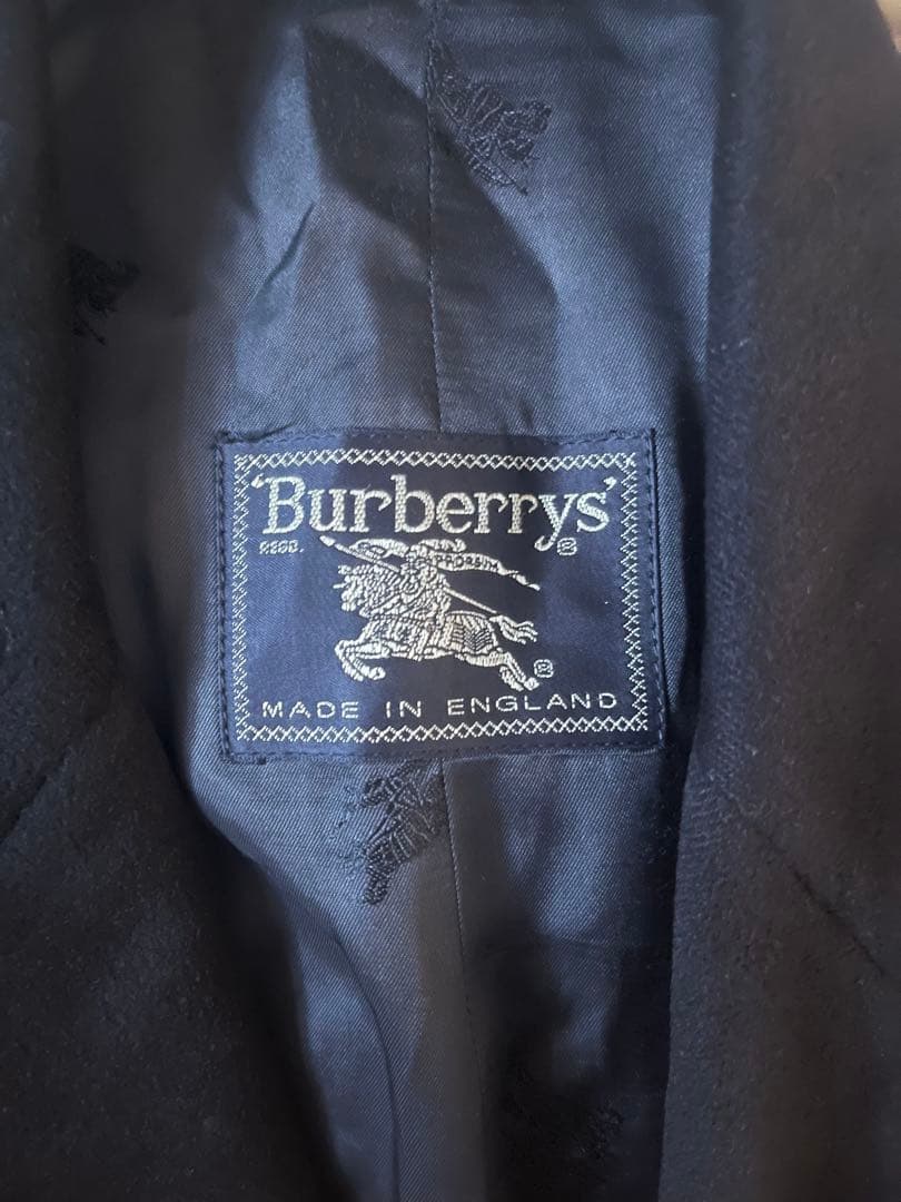 burberrys イングランド製　カシミヤコート