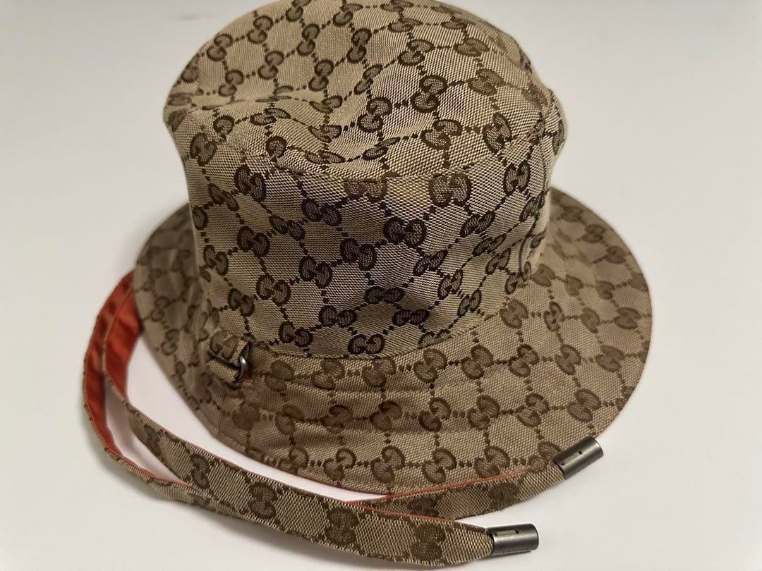 グッチxノースフェイス　GUCCI x NORTHFACE　GGキャンバスハット