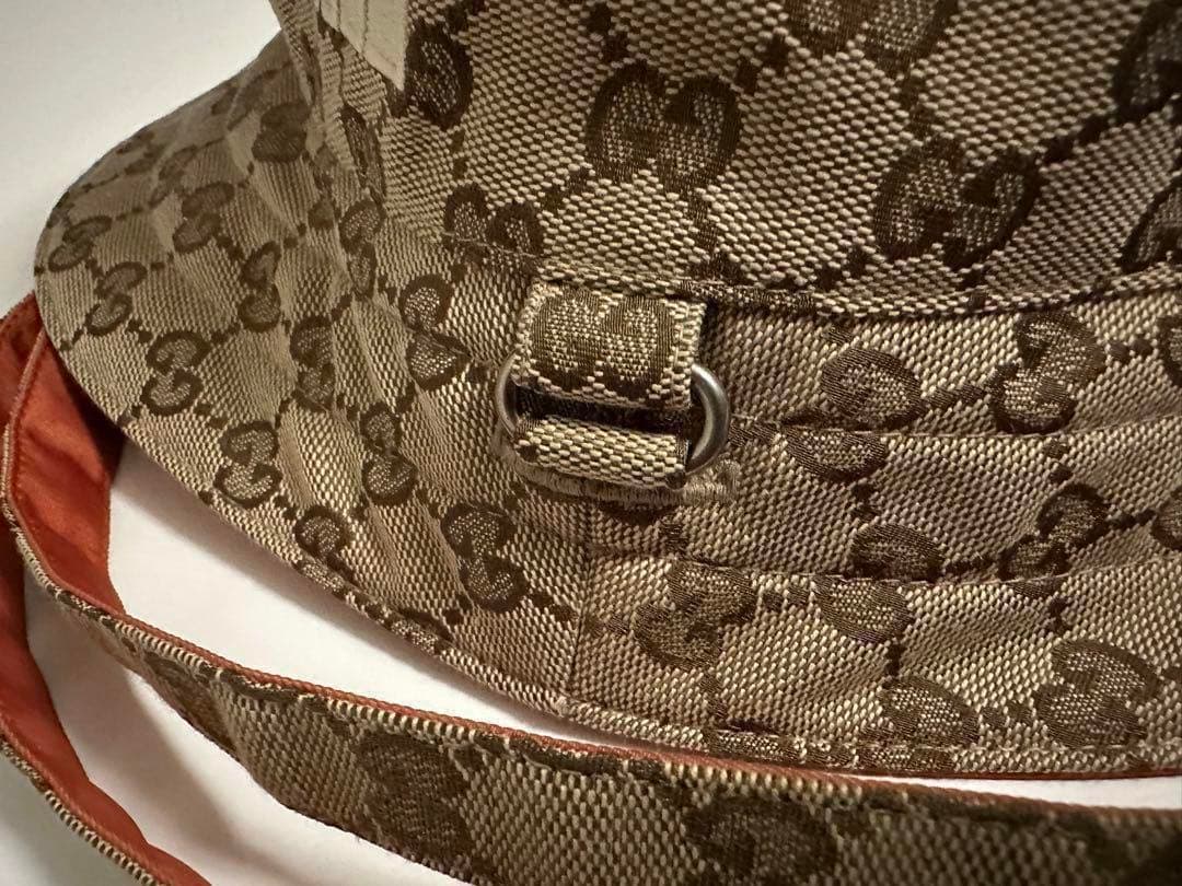 グッチxノースフェイス　GUCCI x NORTHFACE　GGキャンバスハット