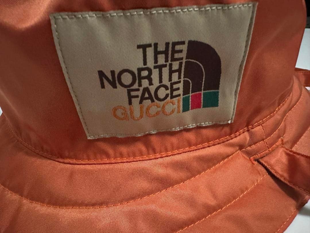 グッチxノースフェイス　GUCCI x NORTHFACE　GGキャンバスハット