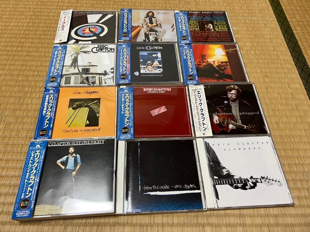 エリッククラプトン　エリック・クラプトン　ｃｄ　まとめ　12枚