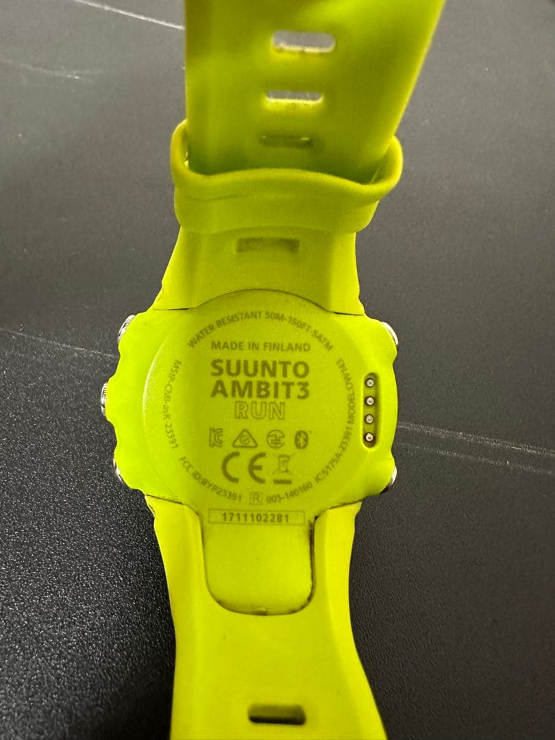 SUUNT スント　腕時計　【SUUNT AMBIT3 RUN LIME】