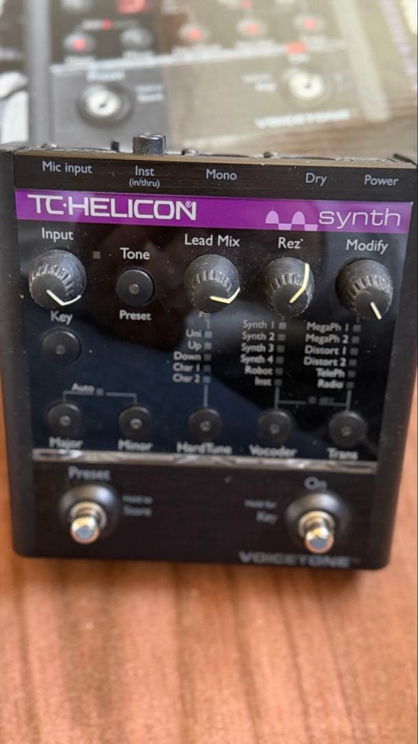 値下げ　希少　TC-Helicon VoiceTone Synth