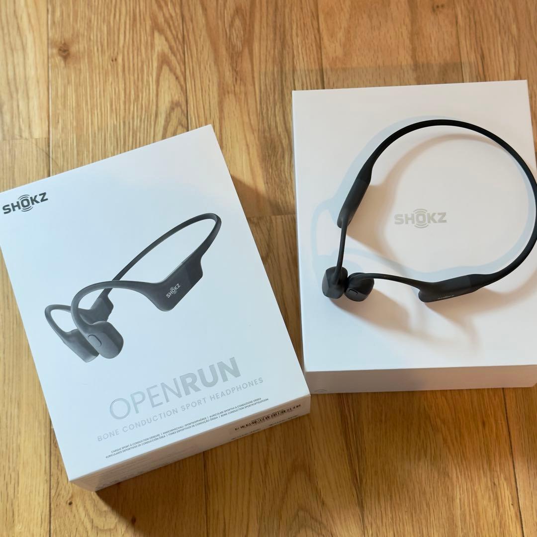 新品 Shokz ショックス オープンラン OpenRun 骨伝導イヤホン