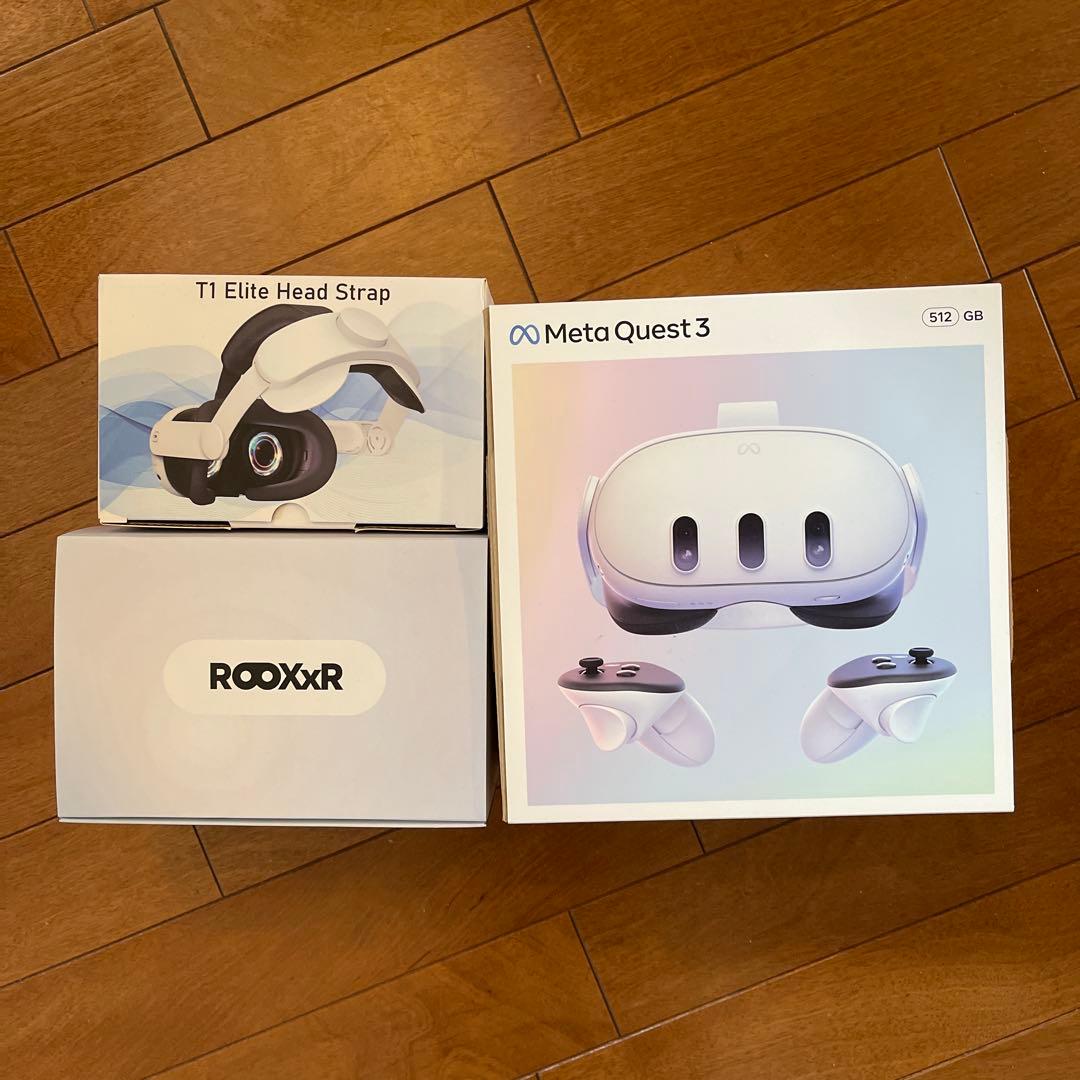 【総額10万円まとめ売り】 Quest3 512GB ダイヤルストラップ