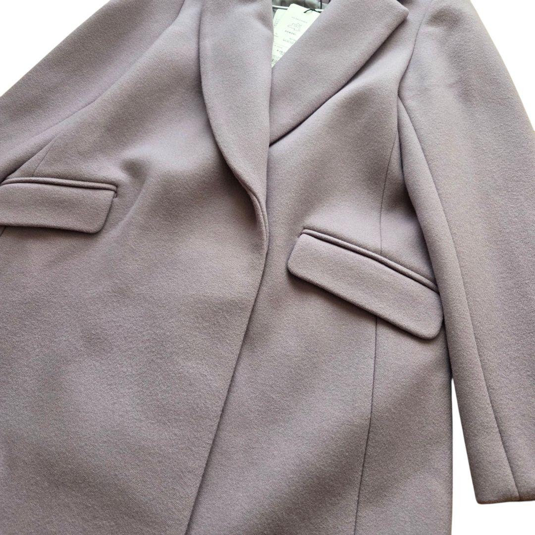 未使用品 UNITED TOKYO チェスターコート ウール ラベンダー M