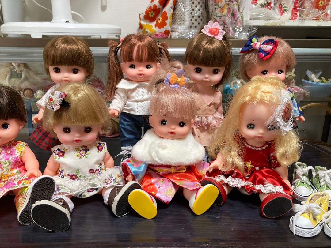 メルちゃんシリーズ人形　8人